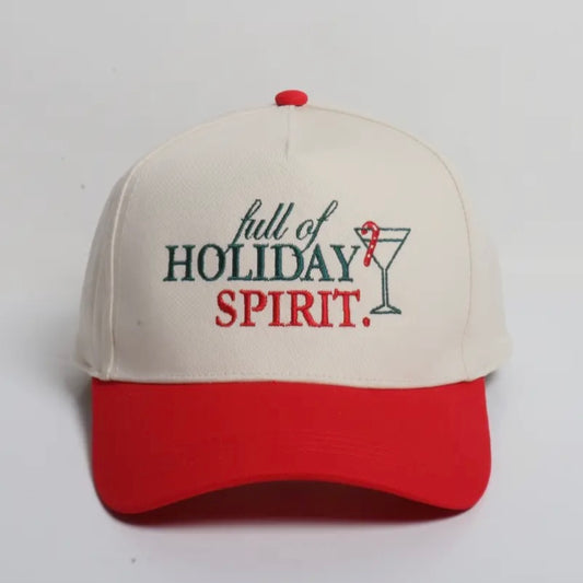 Full Of Holiday Spirit Two Tone Snap Back