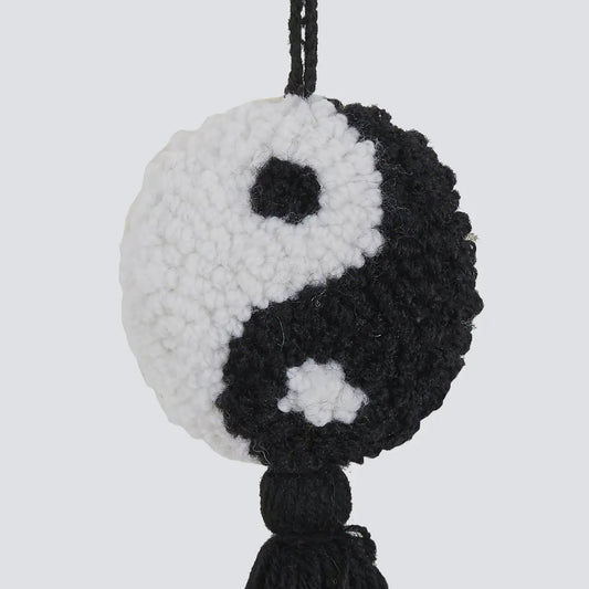 Yin Yang Holiday Hook Ornament