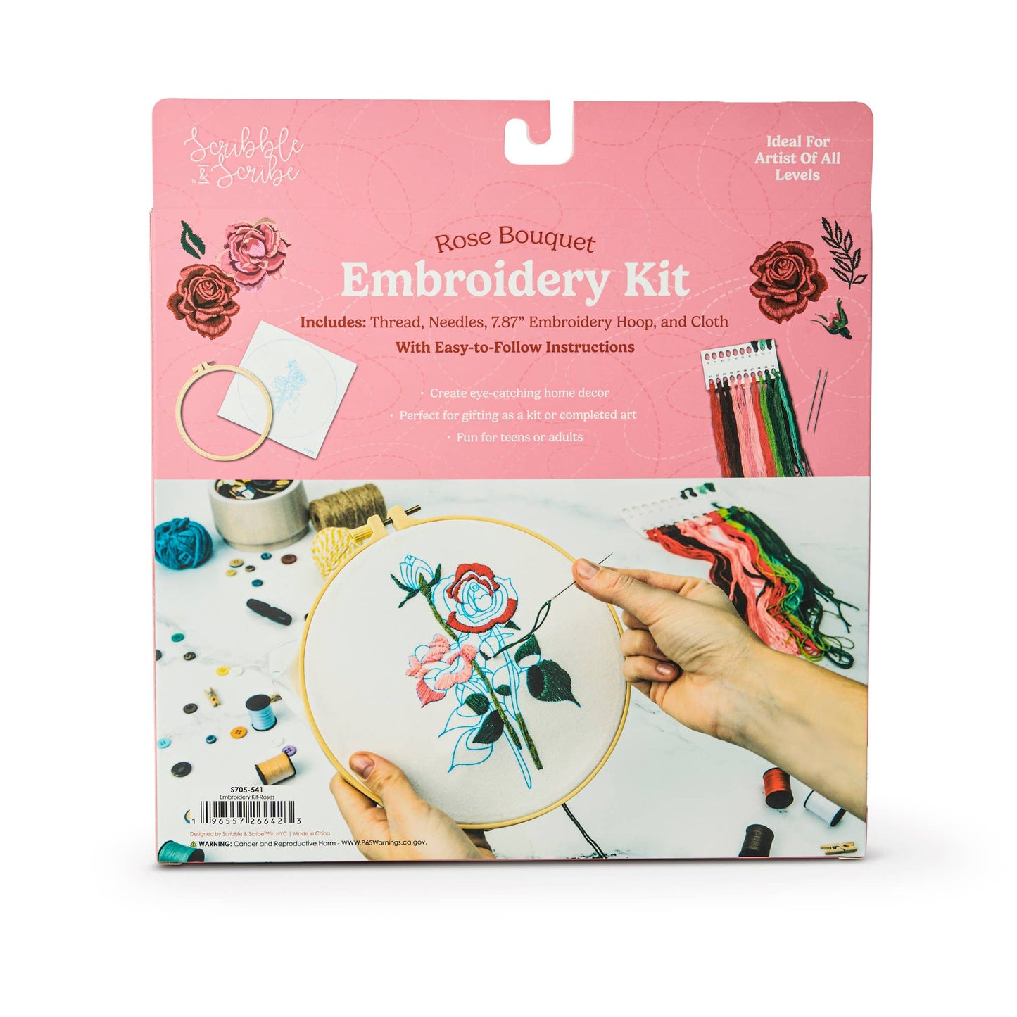 Embroidery Kit - Roses