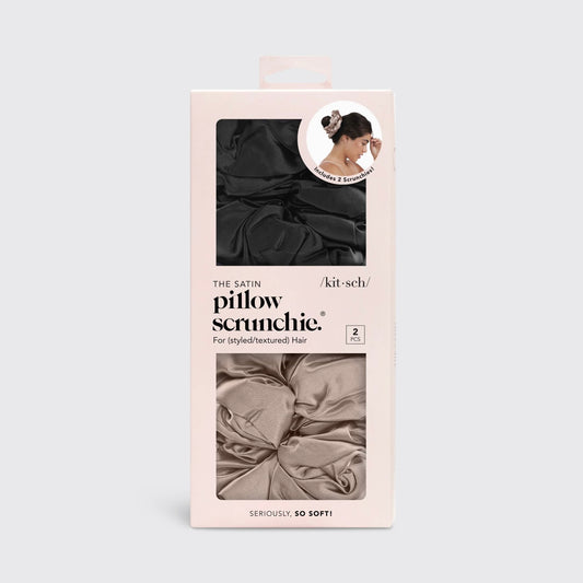 Kitsch Satin Sleep Pillow Scrunchies