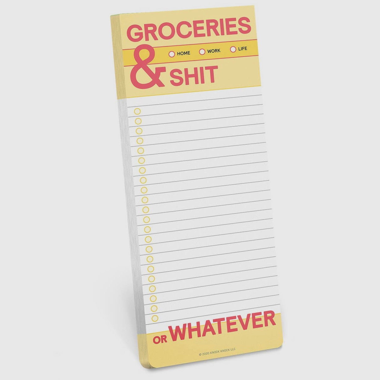 Groceries & Shit Make-A-List-Pad