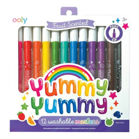 Yummy Yummy Scented Markers - Set of 12