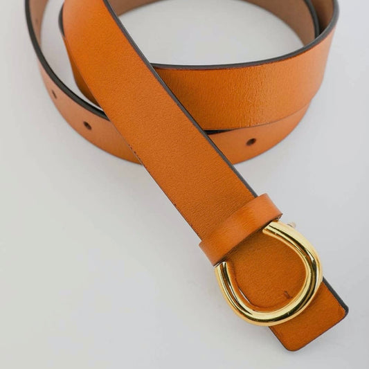 Minimalist Gold Horseshoe Belt