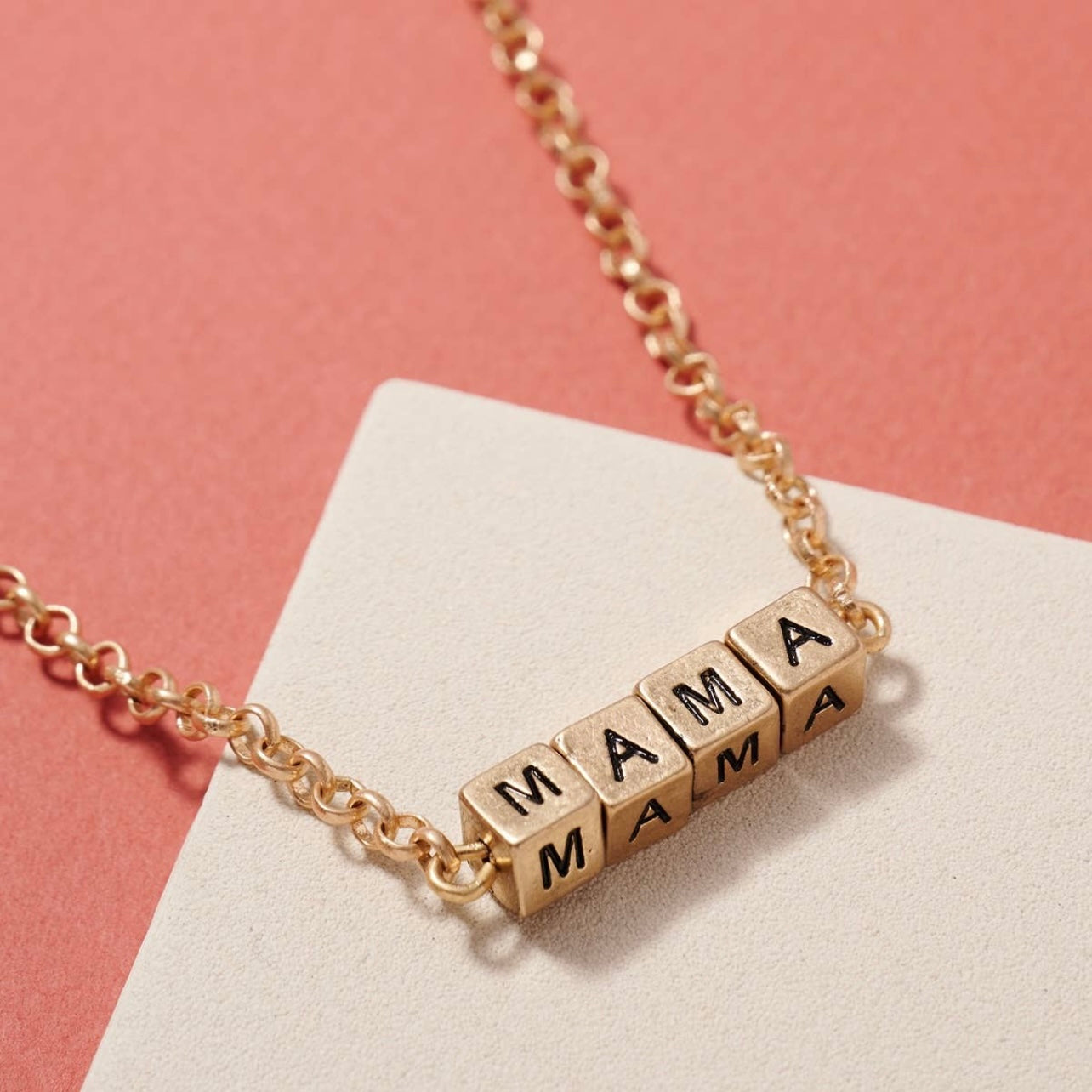 MAMA Engraved Necklace