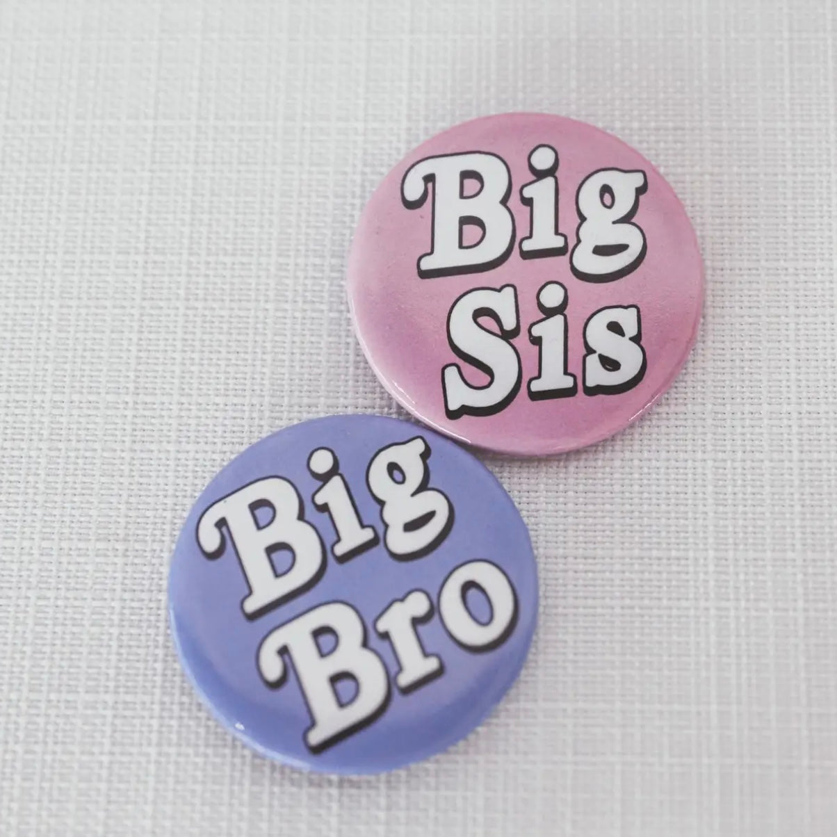 Big Bro + Big Sis Buttons