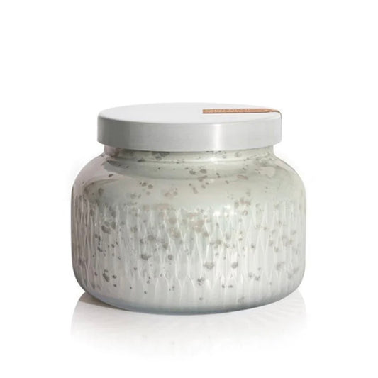 Pumpkin Dulce White Mercury Etched Signature Jar Candle