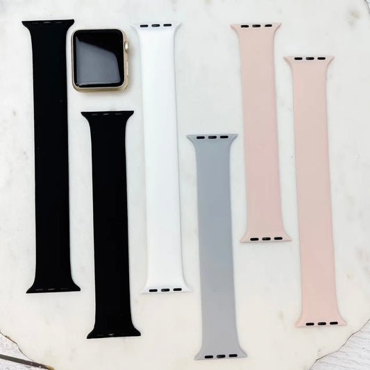 Solid Color Apple Watch Bands