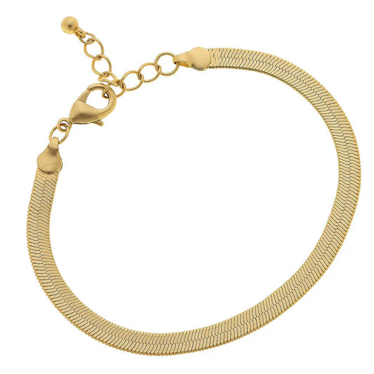 Herringbone Chain Bracelet