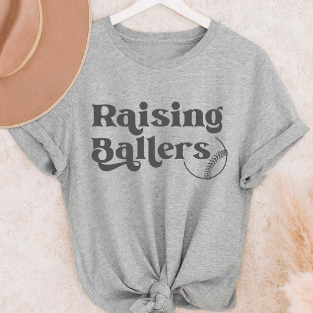 Raising Ballers Baseball Graphic Tee
