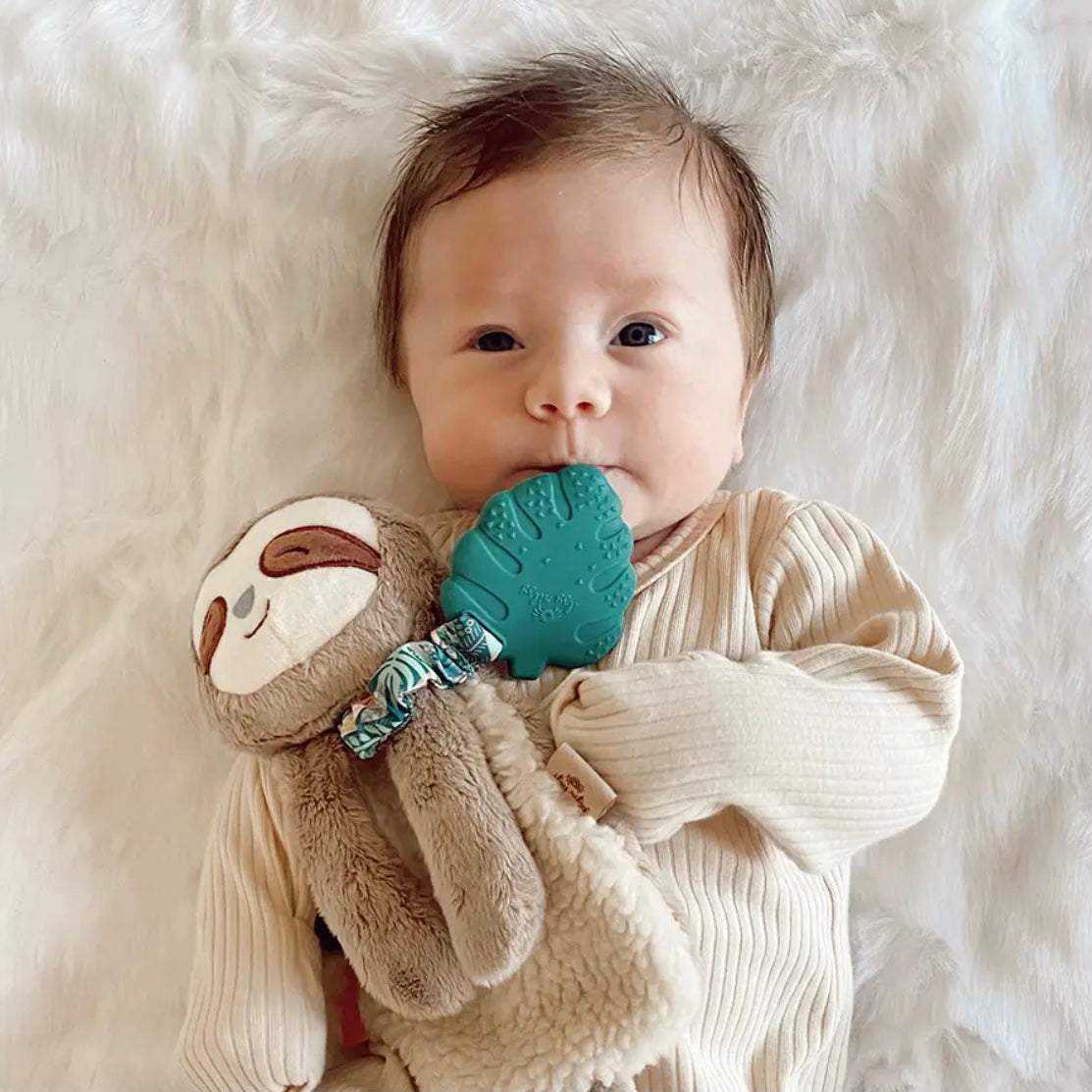 Itzy Lovey Plush Teether Toy