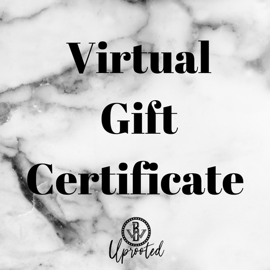 Virtual Gift Certificate