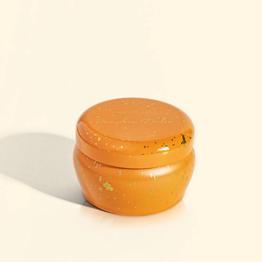 Pumpkin Dulce Glimmer Mini Tin Candle